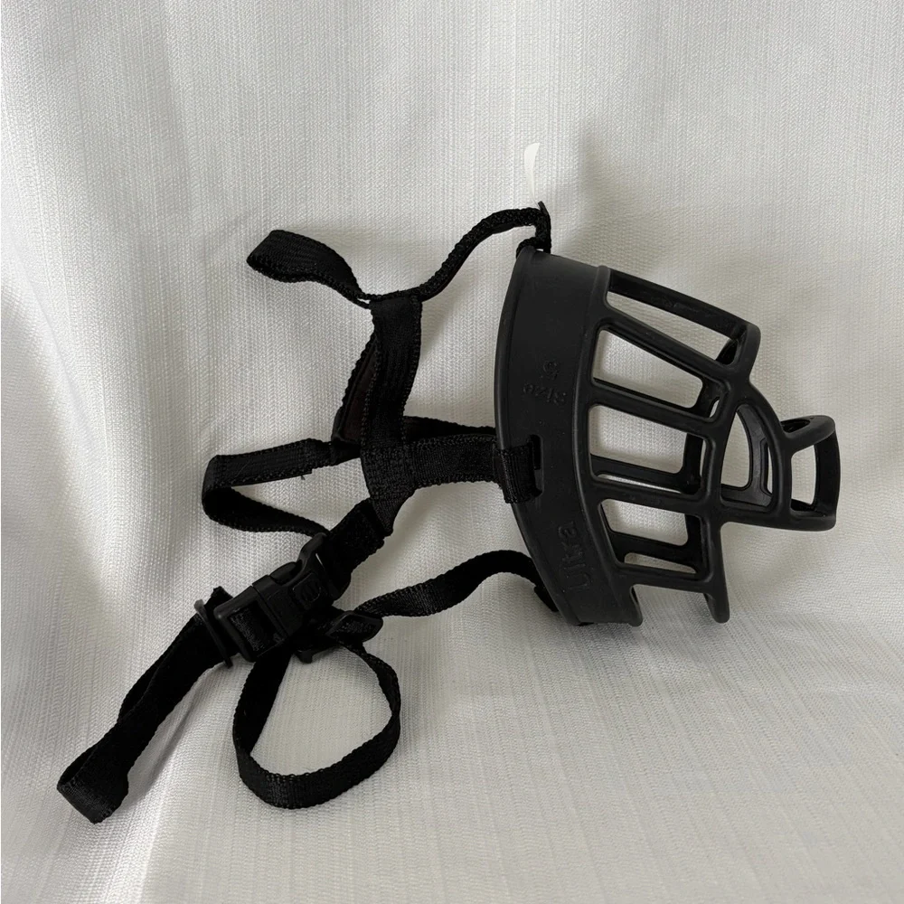 Baskerville Ultra Dog Muzzle Size 5 – Black – Excellent Condition (B145)✨